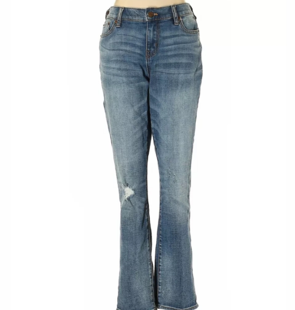 J. Crew Distressed Stretch Jeans